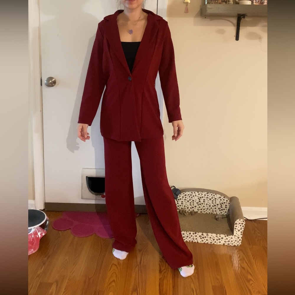 Pretty Little Thing Pant Jacket Set